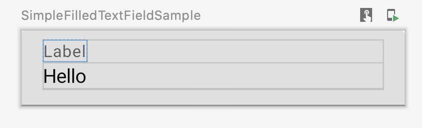用户将鼠标悬停在预览上,使 Studio 显示其可组合项的大纲