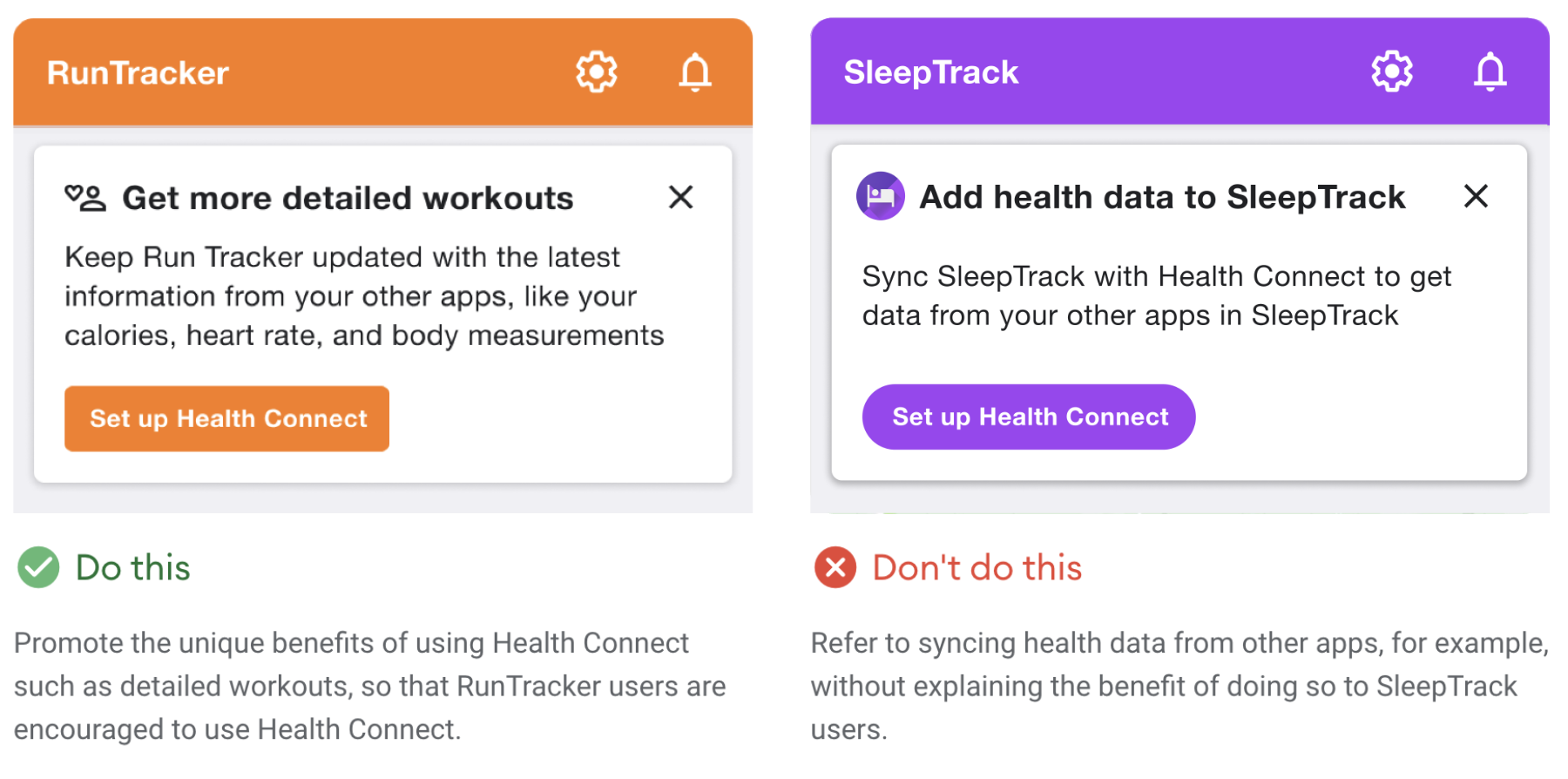 Health Connect का इस्तेमाल करने वालों को मिलने वाले फ़ायदे