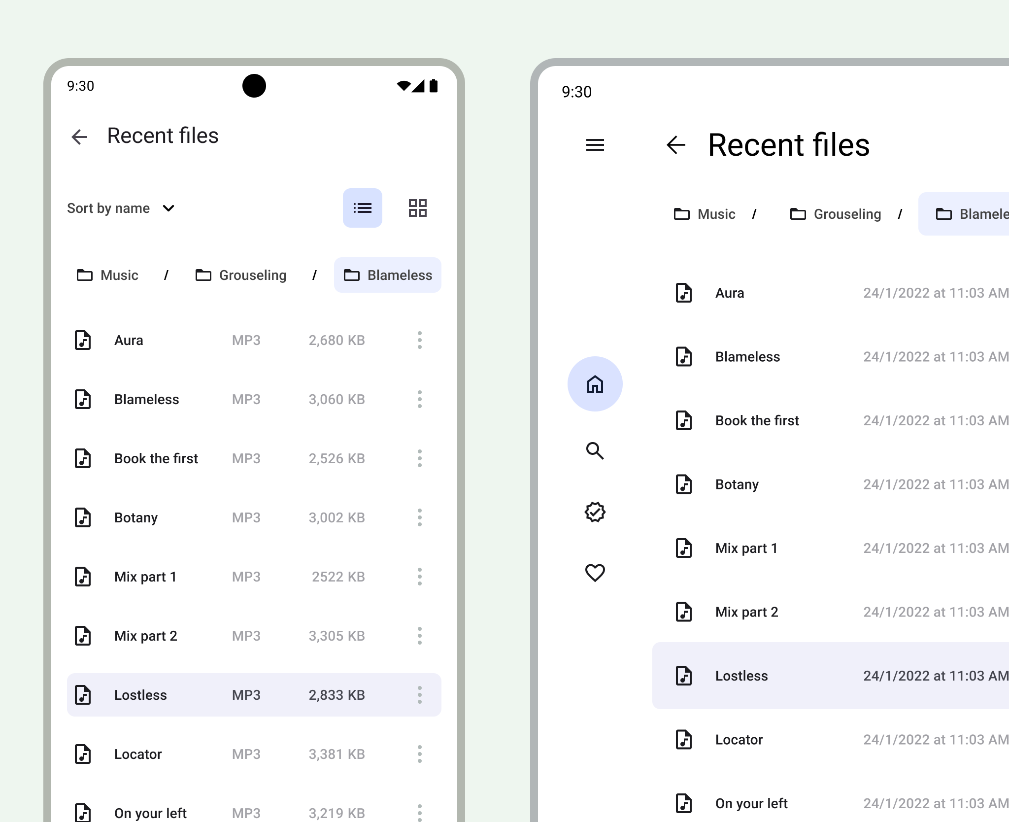 Ekran aplikacji zwiększającej produktywność na urządzeniach mobilnych i tabletach.
