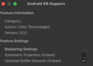 Настройки Unity, оптимизирующие сброс буфера.