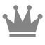Graues Bestenlistensymbol für Spiele