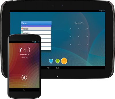 Android 4.2 en teléfonos y tablets