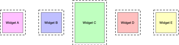 Un&#39;immagine che mostra unwireframe carosello