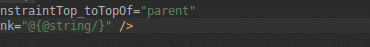 Uma animação mostrando o desempenho do editor de código no Android Studio
            3.4.